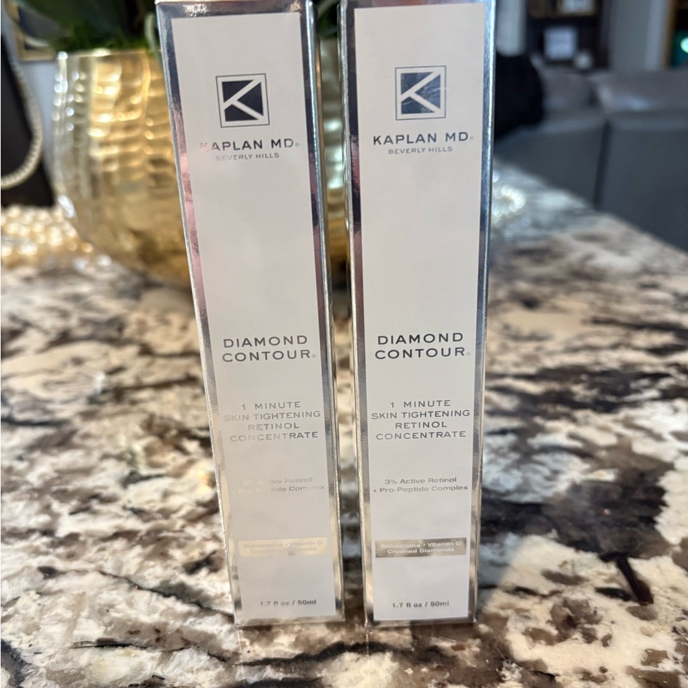 SET/2 Kaplan MD Diamond Contour Retinol Concentrate 1-Minute Facial